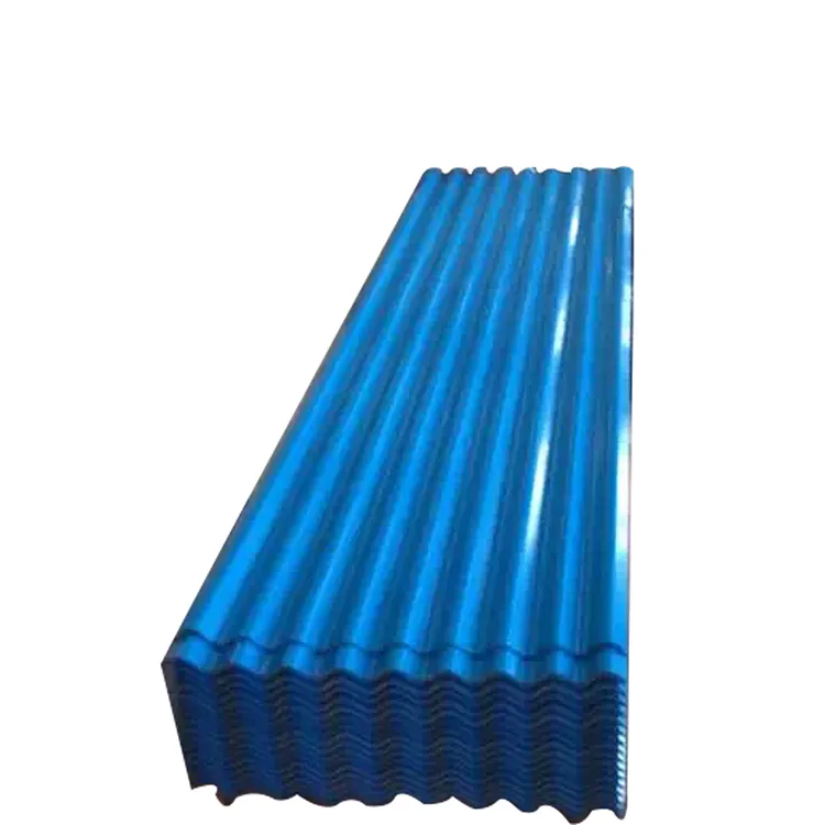 Good Price Sheet Steel Galvanized Corrugated Corrugated Steel Roofing Sheet Price Per Ton Color Coated Metal Roofing
