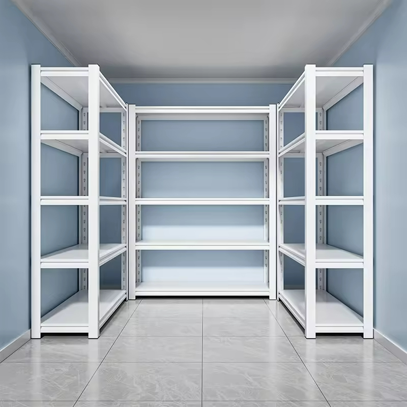 Adjustable Metal Steel Powder Coating Process Anti-Corrosion Storage Shelves Light Duty Rack with Free Design Drawings