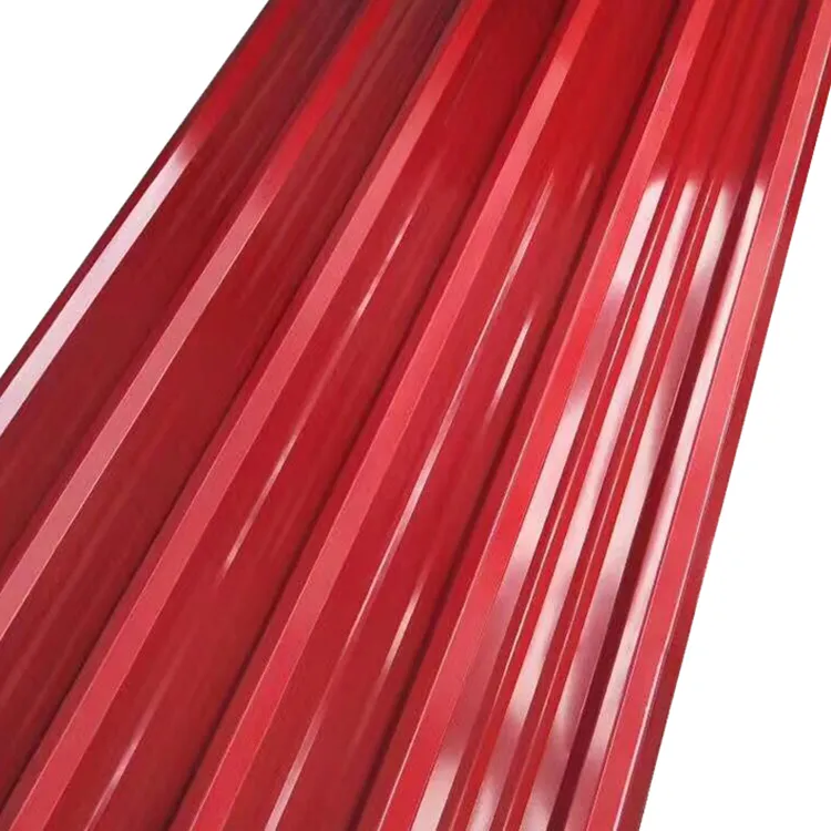 Galvanized Color Coated Steel Roofing Grade DX51D Corrugated Board Bending Cutting Welding Custom Available RAL Color Wave EN