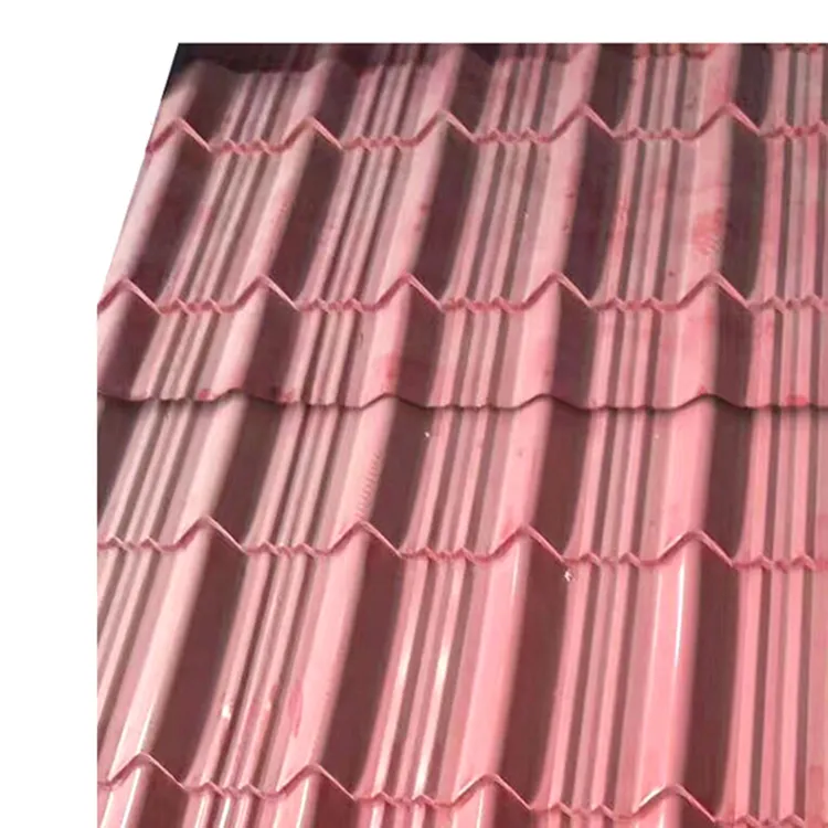 PPGI Galvanized Corrugated Roofing Steel Sheets ASTM/JIS/AiSi Standard 0.8mm Thickness High-Strength Cut Welded Construction Use