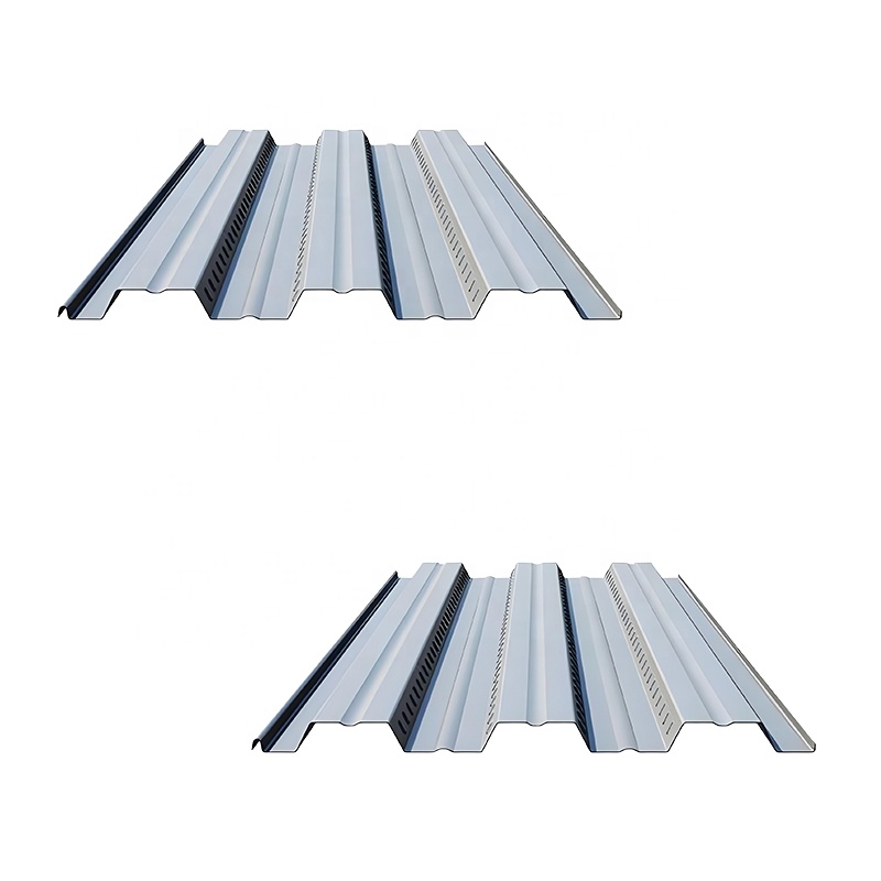 Building Materials Hot Selling Recyclable Environmental Corrugated Galvanized Steel Floor Joint Plate Modern Warehouse
