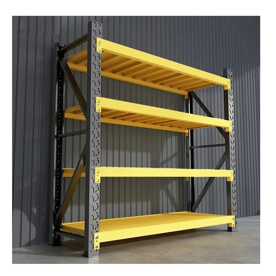 Customized Light Racking Industrial Warehouse Racking Stacking Racks Metal Storage for Warehousing Add layer+Adjustable+100kg