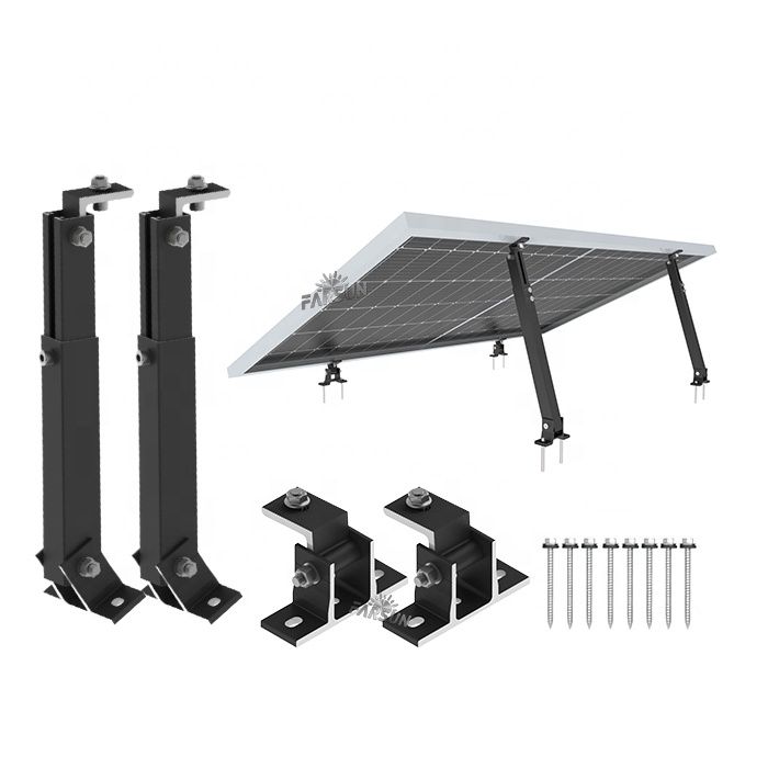 FarSun 15-30 Deg 30-60 Deg Angle Adjustable Tilt Kit Solar Mounting Bracket