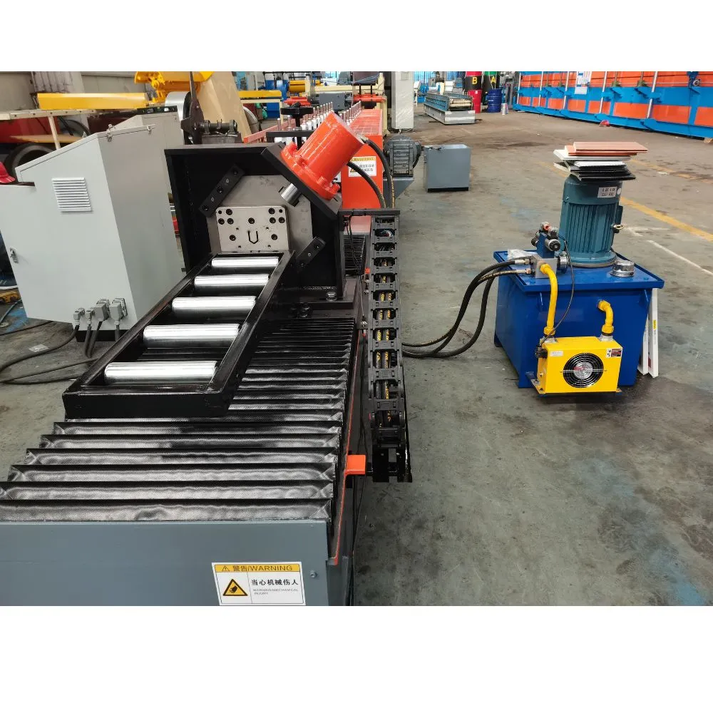 1.5-2.0mm Construction Material Mesh Deck U Profile U Channel Roll Forming Machine