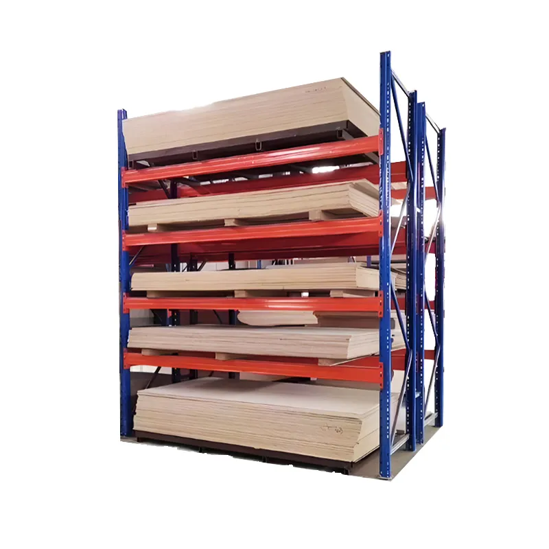 Industrial Steel Storage Pallet Racking Systems Feature Multi-tiered Heavy-duty Metal Shelving Units Selective Pallet Rack