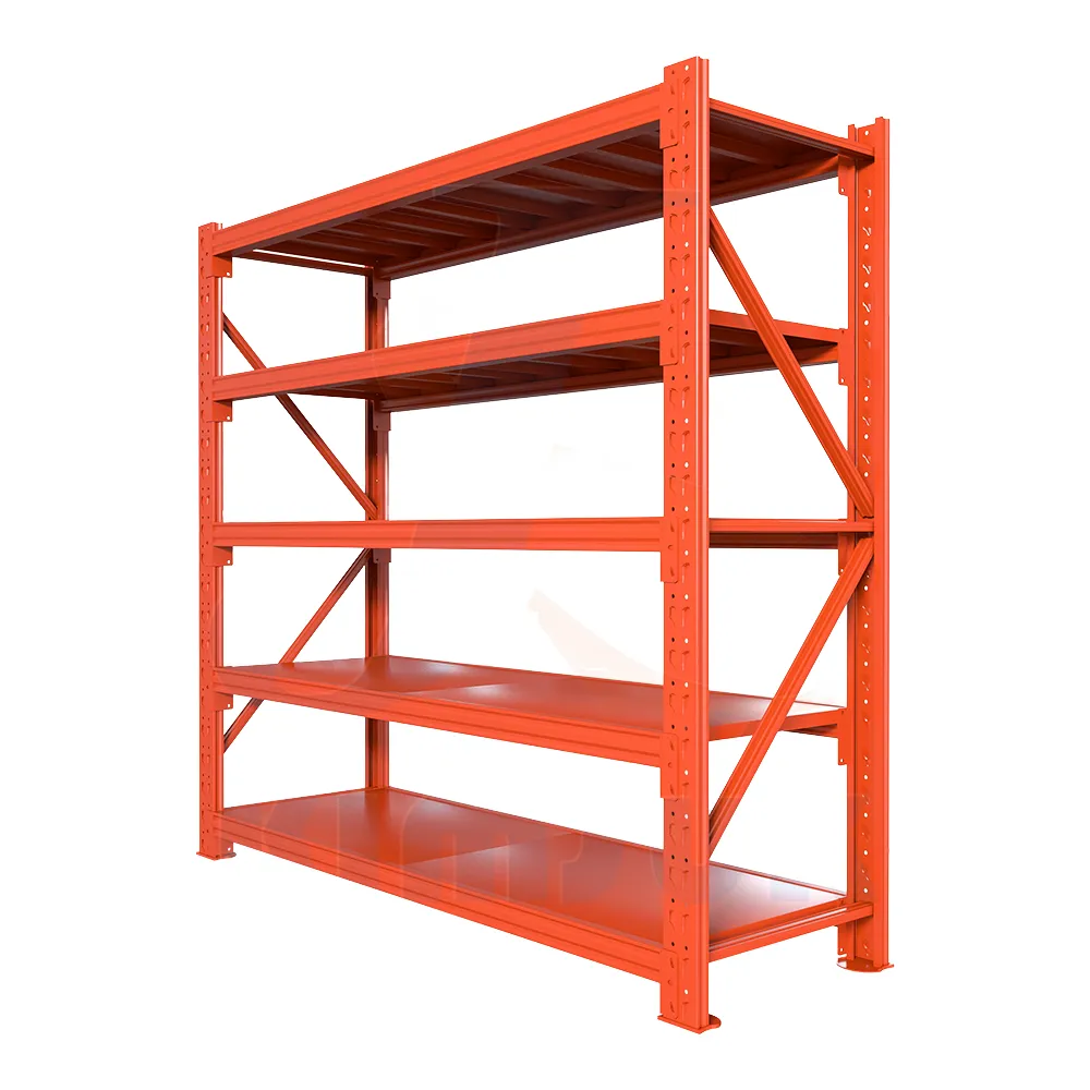 Custom Warehouse Stacking Racks and Shelving Units with Load-bearing Capacity, Metal Mesh Storage Racks Display Units Available Add layer+1200mm+100kg