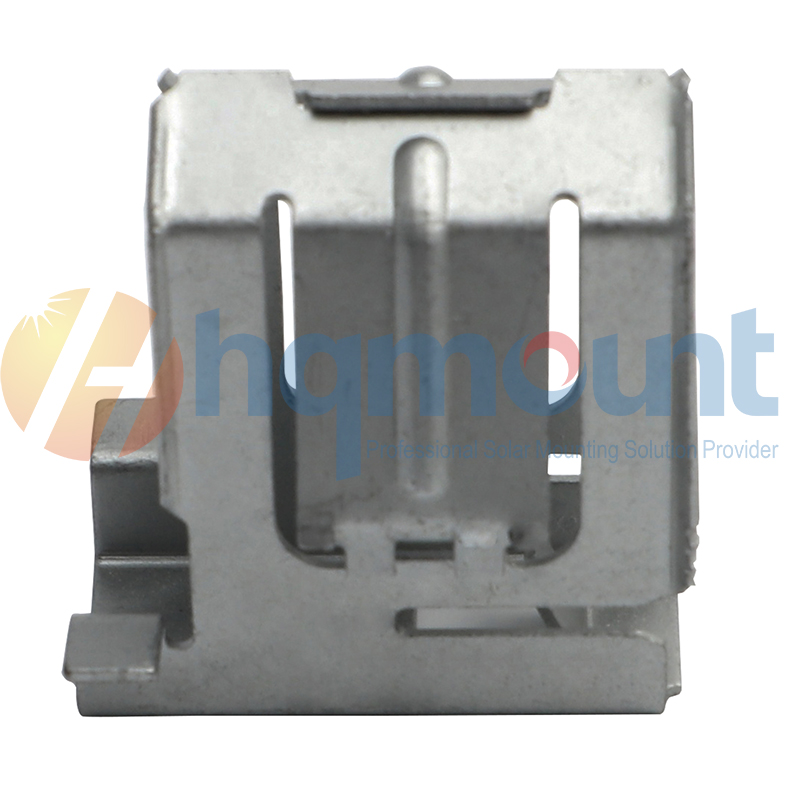 PV Modules Fastening Solar Panel Accessories Framed Ground Mounting Clamps Anti Theft Snap Clip