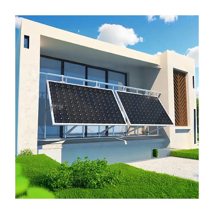 FarSun Aluminium Adjustable PV Veranda Germany Balcony Mounting Kit 0-45 Degree Adjustable+Al6005-T5 & SUS304+Roof Mounting