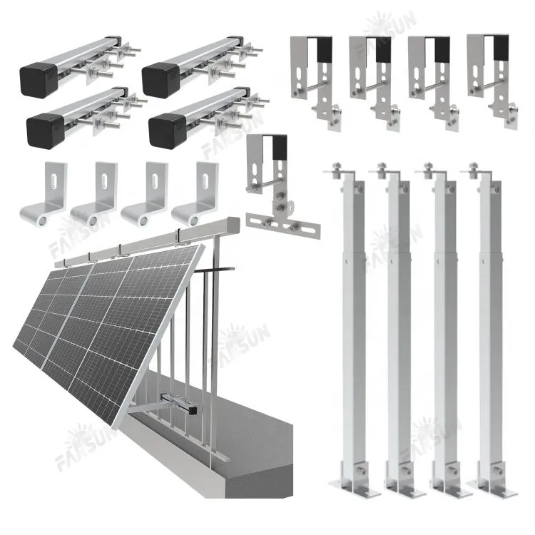 FarSun Wall Mount Solar Home Balcony Solar Systems Balcony Solar Panel Tilt Rack