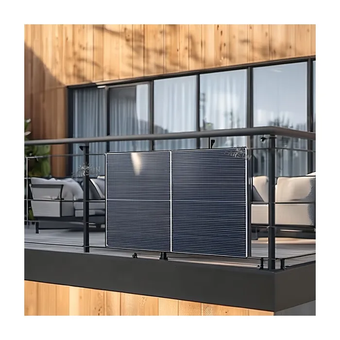 FarSun Flat Roof Solar Racking Mounting Adjustable Balkon Solar Mount Balcony