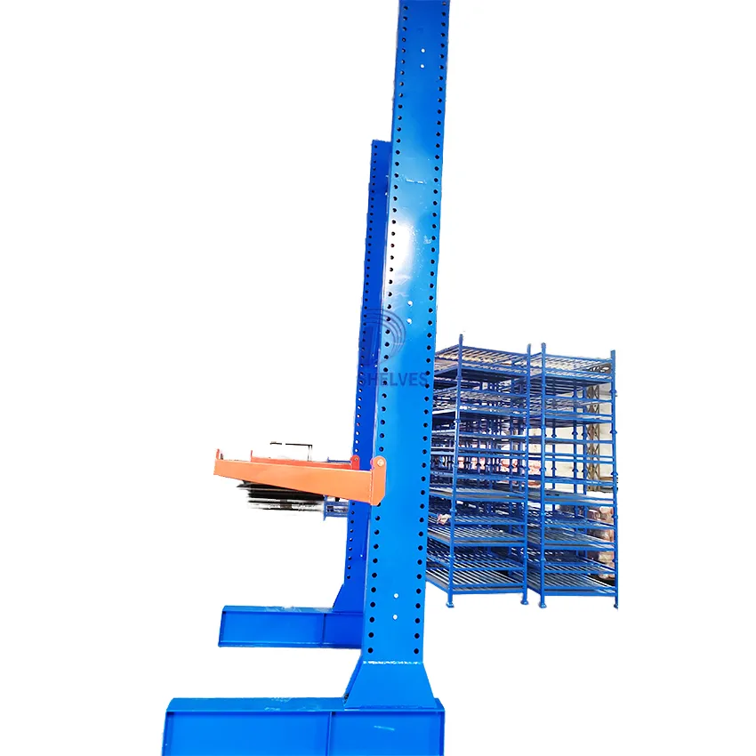 Factory Price Cold Rolled Steel Heavy Duty Cantilever Racking Corrosion Protected CE Certified Durable Multi-Level Shelves 1400 mm+chat me get it+1000 kg