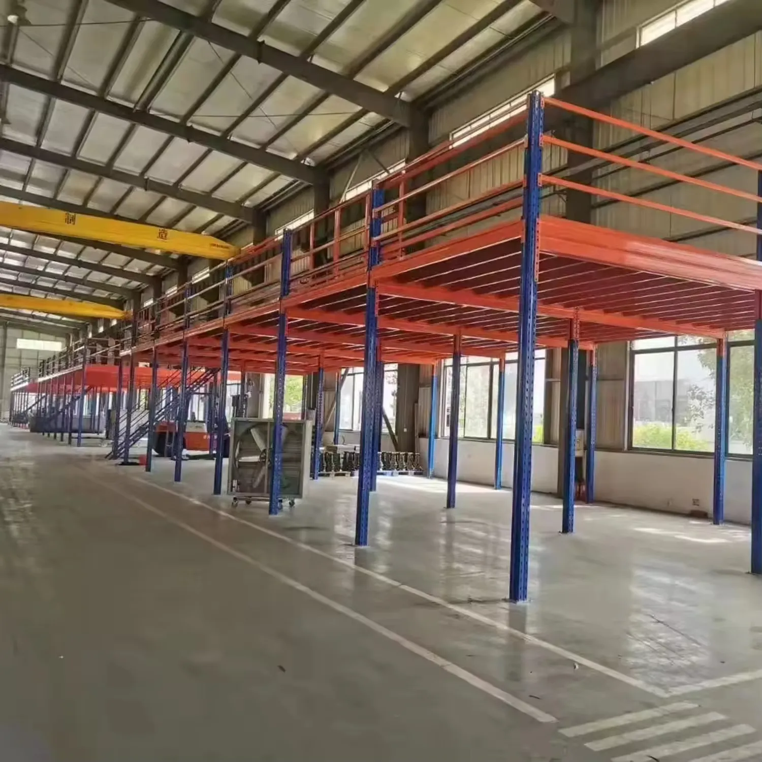 Factory Price Designed Multi-level Storage Warehouse Mezzanine Floor Industrial Warehouse Storage chat me get it+chat me get it+1500 kg