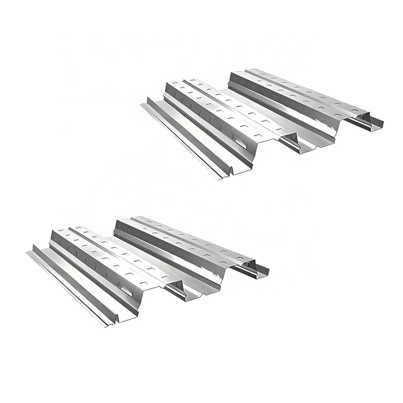 Modern Design Low-Cost Factory Fireproof Slip-Resistant Galvanized Steel Metal Floor Decking Sheets for Industrial Warehouses