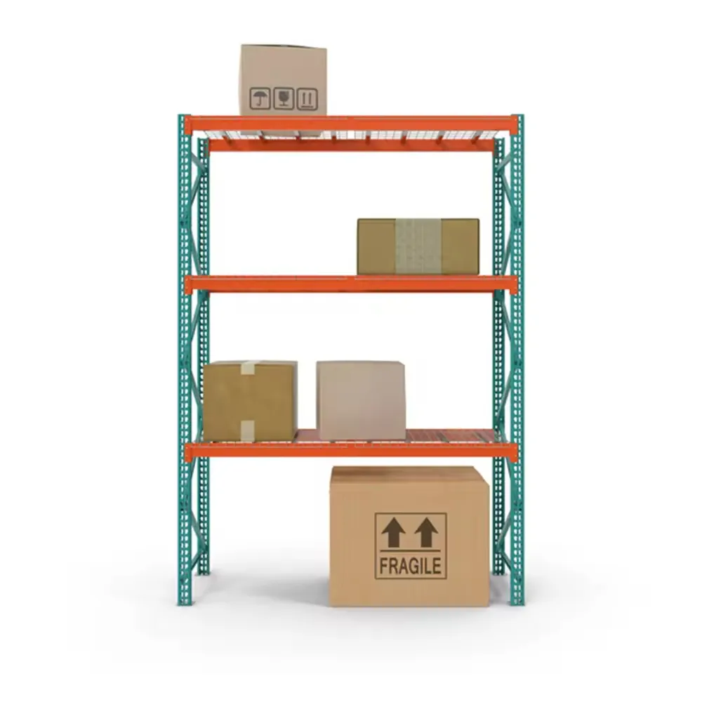 Medium Storage RackingAdjustable Metal Boltless RackingCustomized Warehouse Storage Racking Systems