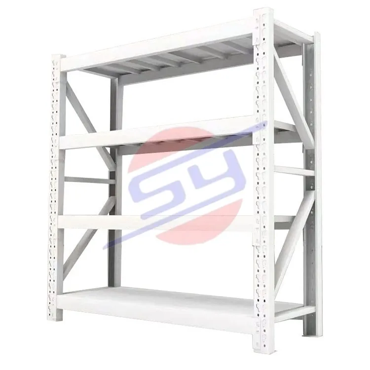 High-quality Storage Metal Shelves Light Weight Shelves Adjustable Garage Shelves Industrial Steel Shelving Units Add layer+Adjustable+100kg