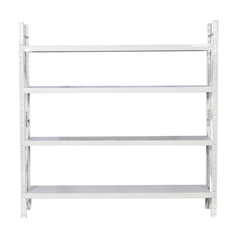 100KG Steel Light Warehouse Storage Shelves Each Floor Electrostatic Adsorption Spraying Garage Shelves Stacking Racks Shelves Add layer+1200mm+100kg