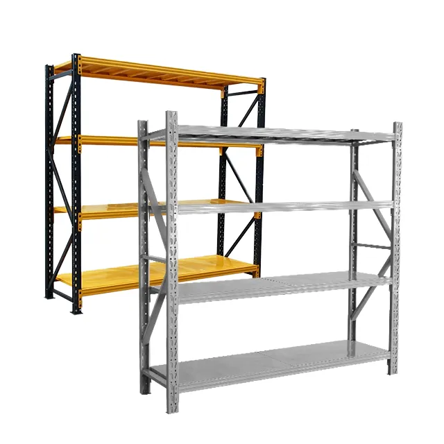 Garage Racking Storage Equipment Stainless Steel Rack Easy Assemble Boltless Shelving for Warehouse Tools 1200*300*2000+1200mm+300kg