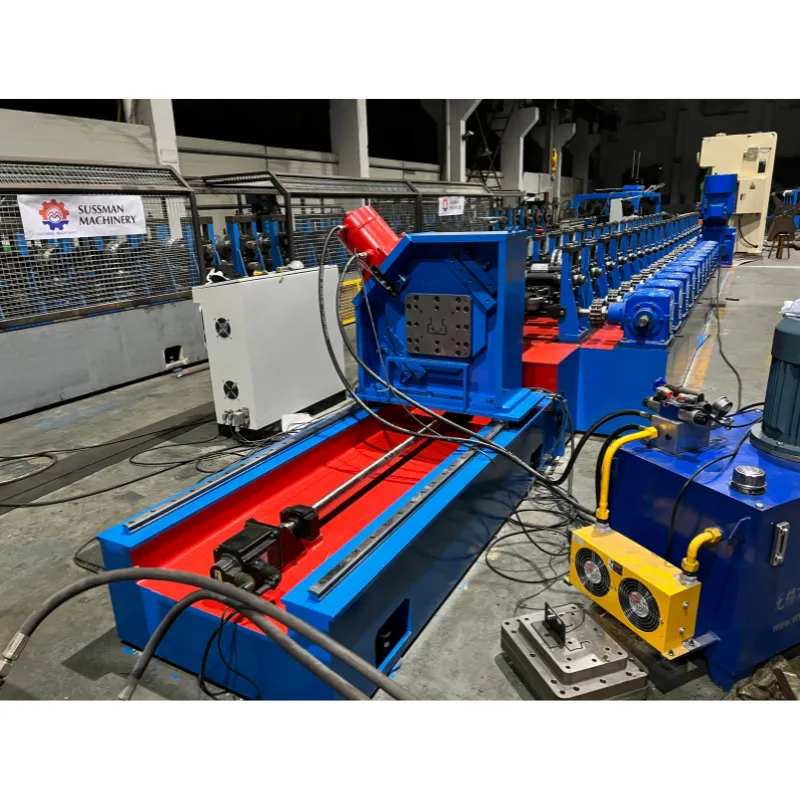 Customizable Heavy-Duty Boltless Metal Steel Rack Column Upright Roll Forming Machine