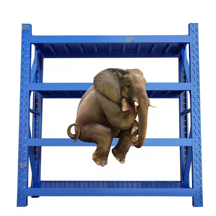 Racks Industriales Customized Four Tier Adjustable 2000mm Metal Storage Racking Industrial Pallet Racking Storage System Add layer+1200mm+150 kg
