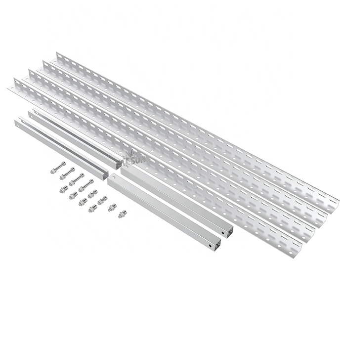 FarSun Flat Roof Solar Energy Angle Adjustable Support Stable Triangle Roof