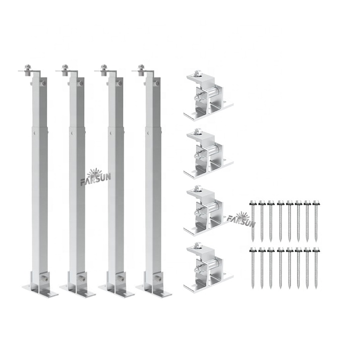 FarSun Solar Adjustable Triangle Racks for Flat Roof