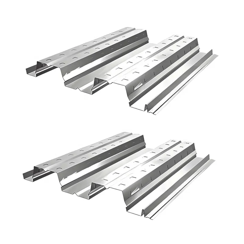 High Strength Corrosion-Resistant Corrugated Galvanized Metal Floor Decking Sheets for Building for Parking Garages Warehouses 0.7mm