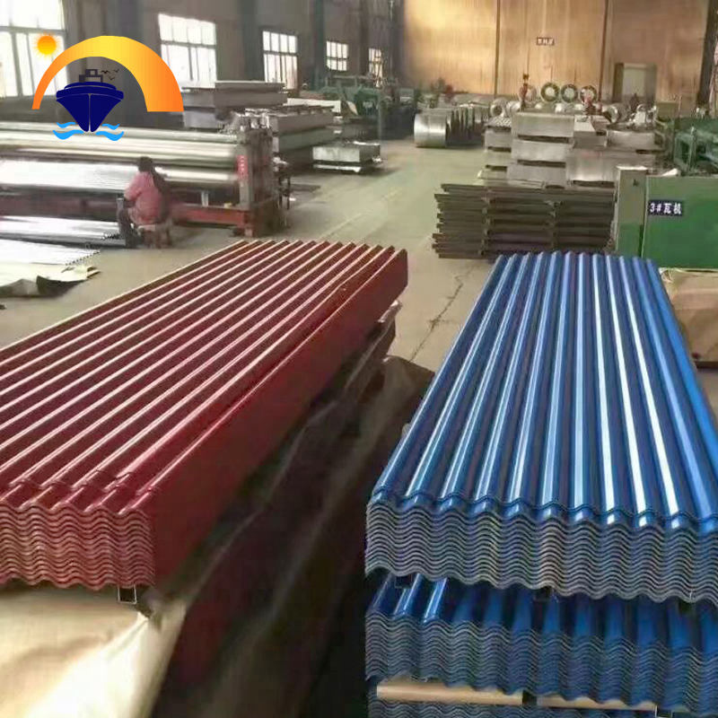 Factory Direct Fast Delivery PVDF Color Coated Galvalume Tile - Waterproof Corrosion Resistant for Commercial Building