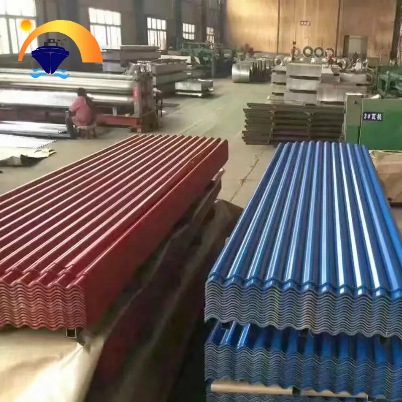 Factory Direct Fast Delivery PVDF Color Coated Galvalume Tile - Waterproof Corrosion Resistant for Commercial Building