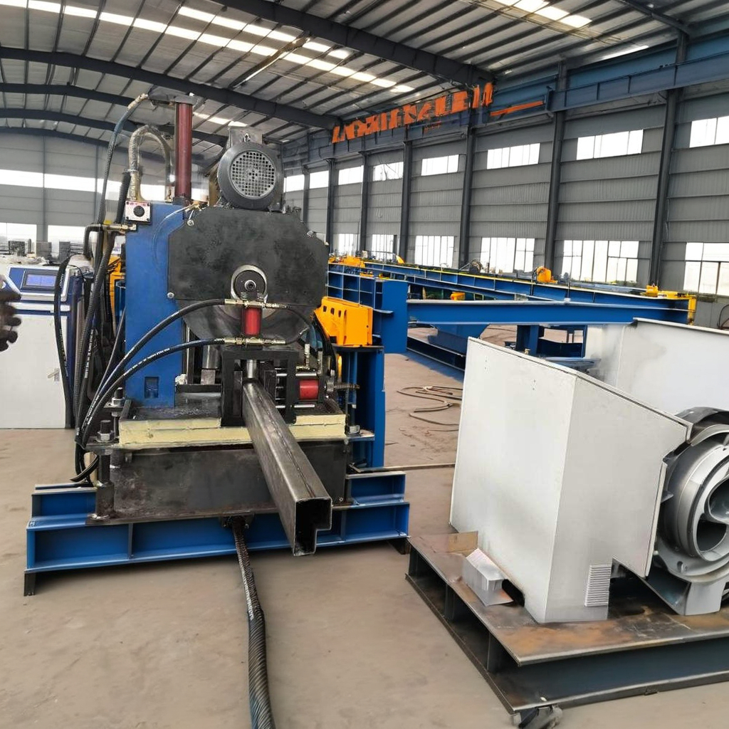 1.5-2.0mm Thickness Laser Welding Step Beam Cross Beam Roll Forming Machine