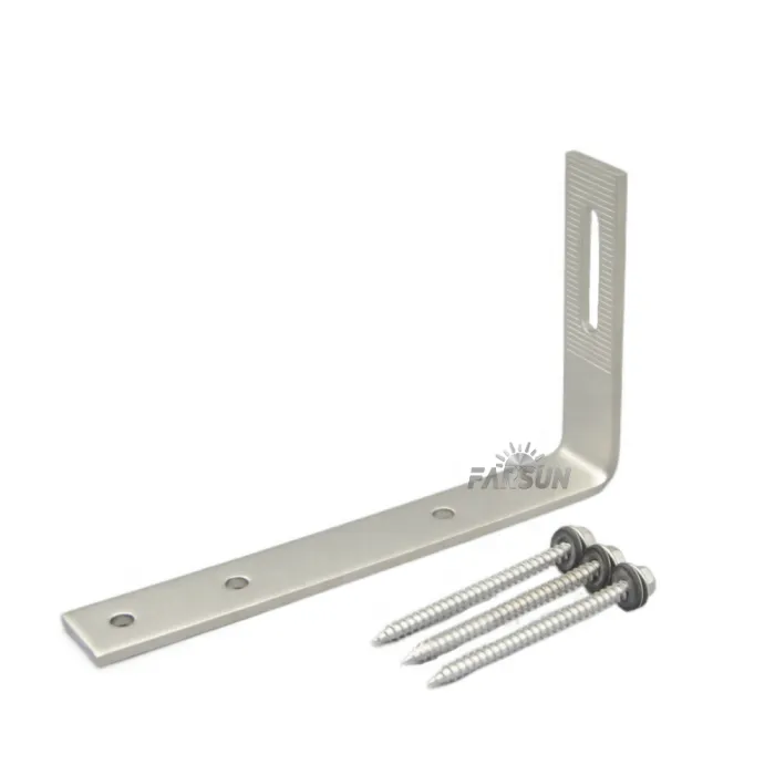 FarSun Tile Roof Mounting Cheap Roof Tile Solar Roof Tile Hook Roof Mounting+0-60°+SUS304 & AL6005-T5