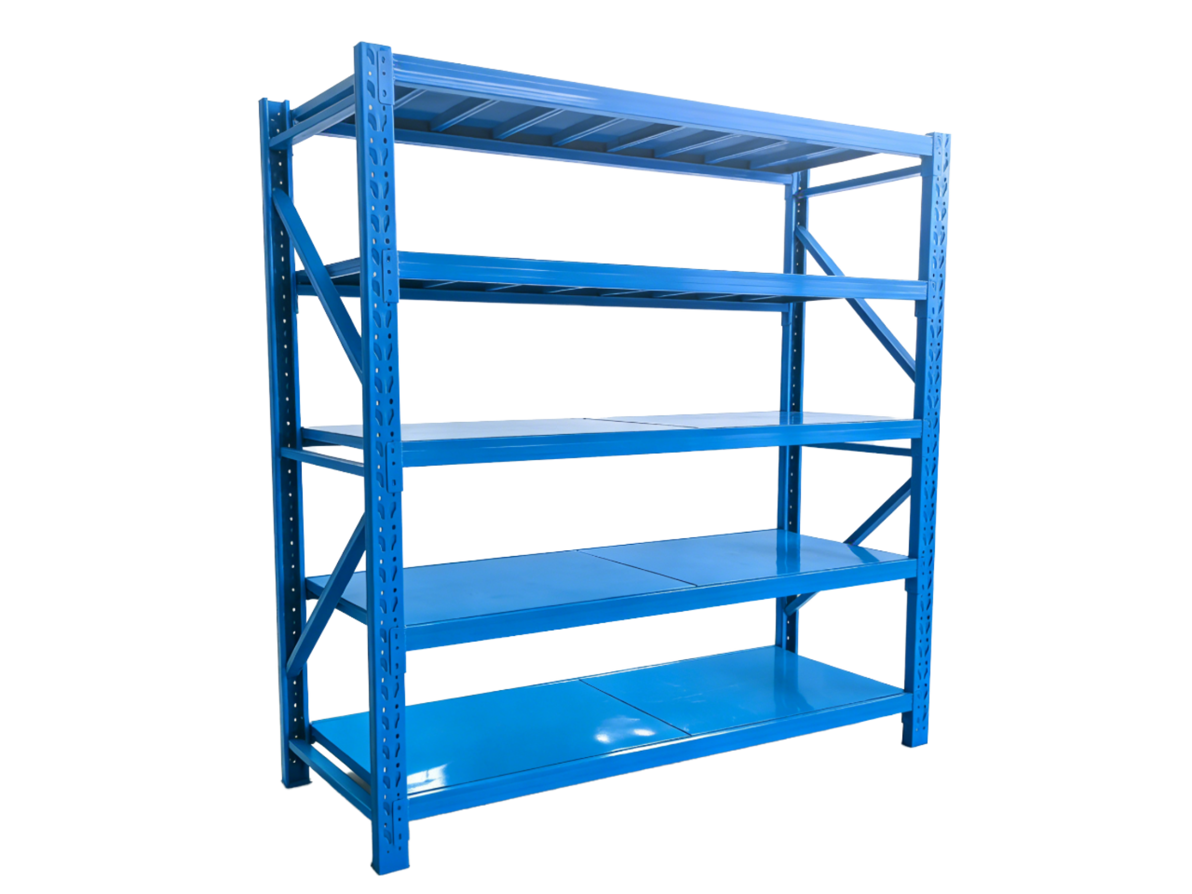 Wholesale Price Medium Duty Steel Storage Racks Adjustable Metal Shelving for Garage and Warehouse Pallet Racking
