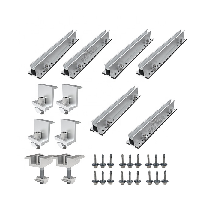 FarSun Manufacturer Photovoltaic Brackets PV Module Support on Roof