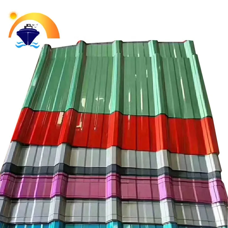 Hot Sale 0.22mm PPGI PPGL Corrugated Steel Roof Sheets Color Coated Galvanized Roof Tiles Certified ASTM Cutting Welding Bending