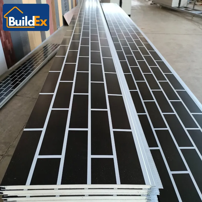Weather Resistant Metal Carved Panel Exterior Wall Decoration Board for Outdoor Use Polyurethane Sandwich Panels+16mm
