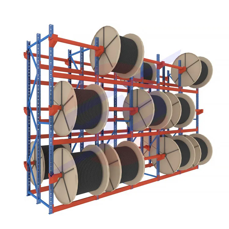 Factory Wholesale Corrosion Resistant Metal Steel Shelves Easy to Install Cable Shelves with Shaped Design for Warehouse Rack customizable+customizable+customizable