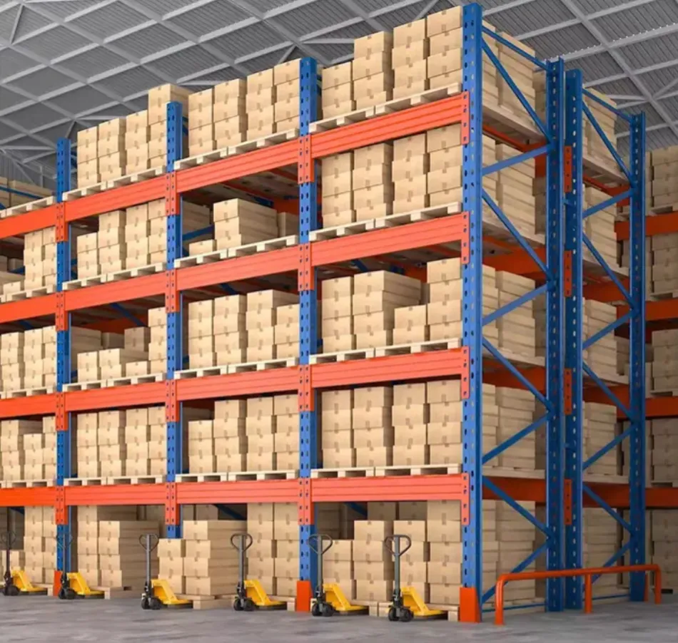 Industrial Selective Pallet Rack High Loading Steel and Plastic Storage Racking for Warehouses Selective Pallet Racking