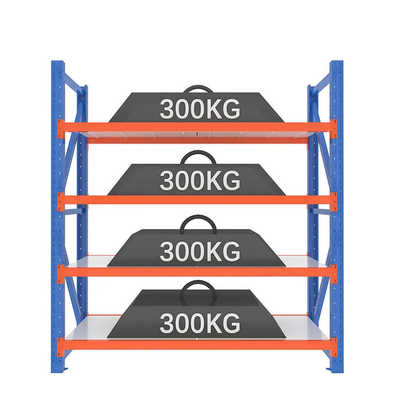 High Quality Industrial Storage Rack Long Span Heavy Duty Stainless Steel Selective Beam Type Corrosion Protection Storage Racks
