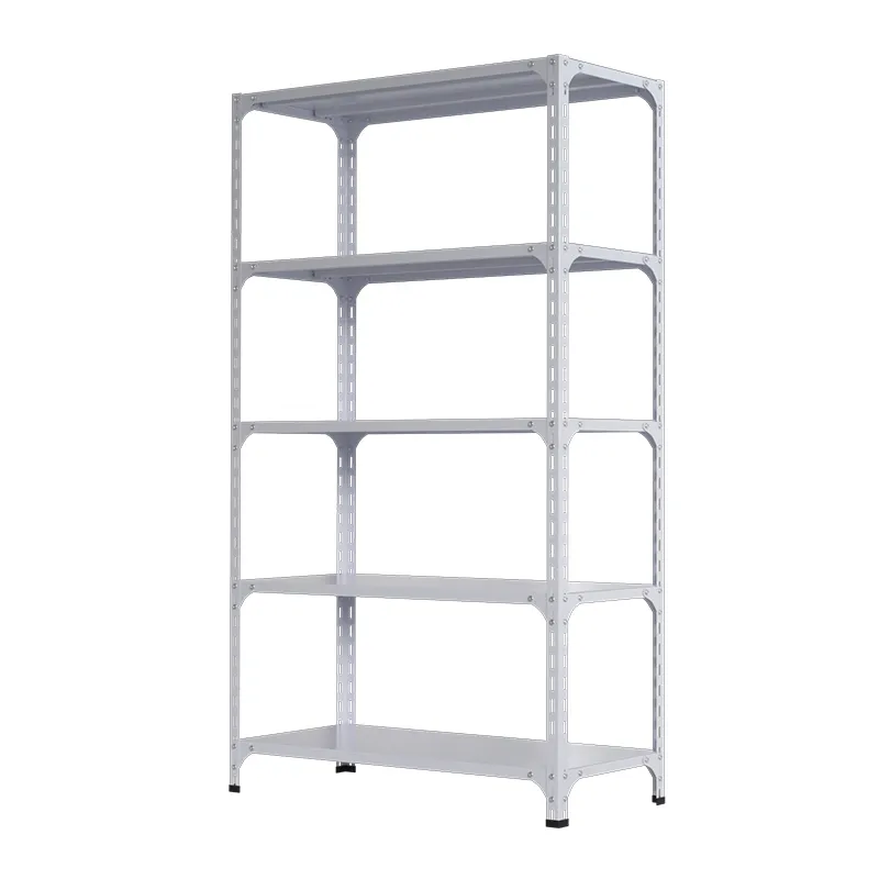 In Stock Metal 5 Layer Warehouse Storage Rack Adjustable Shelf Home Storage Shelving Garage Shelving Add layer+1200mm+100kg