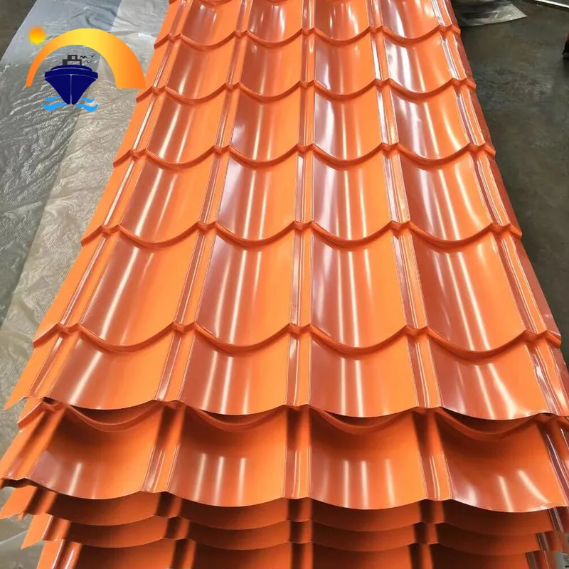 PPGI Roof Sheet Prepainted Galvanized Steel Tile 20-Year Warranty UV Resistant for Construction Fast Delivery Export to Africa 762 mm ~ 899 mm