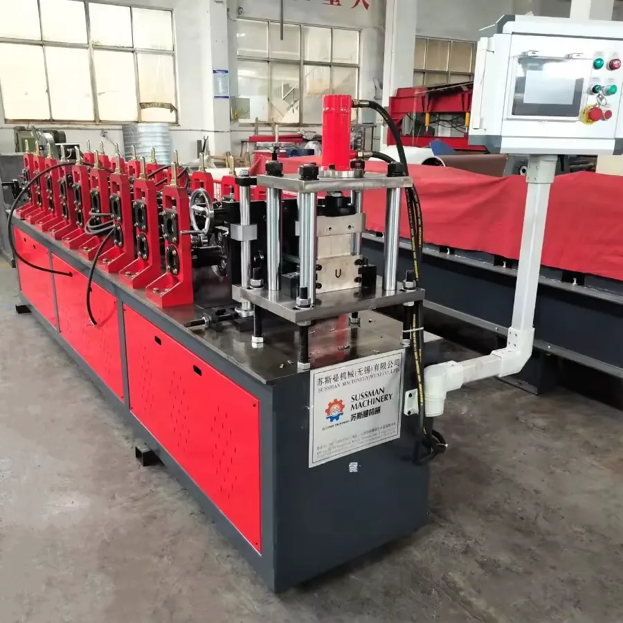 0.6-1.2mm Thickness V Shaped V Channel Roll Forming Machine