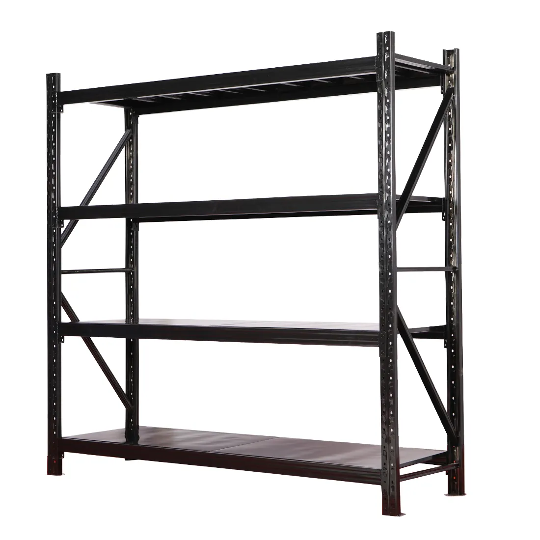 Stacking Racks Storage Rack China Factory Adjustable Steel Storage Rack Shelves Unit Warehouse Garage Shelves Add layer+1200mm+100kg