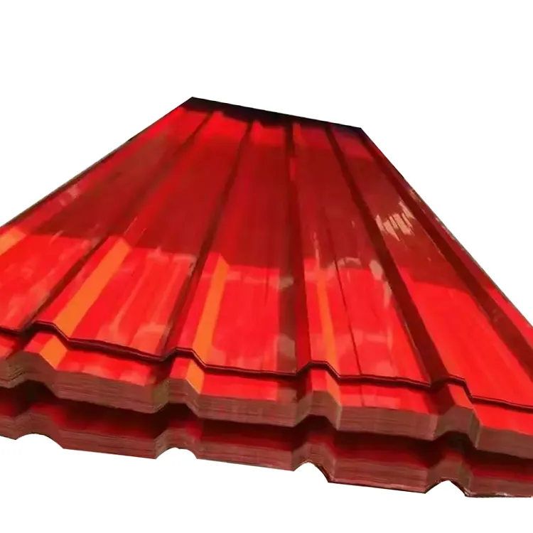 Color Coated Zinc Steel Roofing Corrugated Plate Welding Processing Ppgi Galvanized Steel Roof Sheet