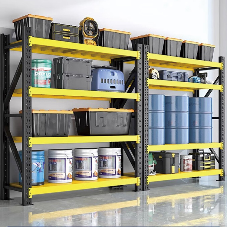 Middle Duty Steel Warehouse Industrial Pallet Storage Shelf Rack 5 Tier Galvanised Metal Garage Shed Shelving Racking Shelf Unit