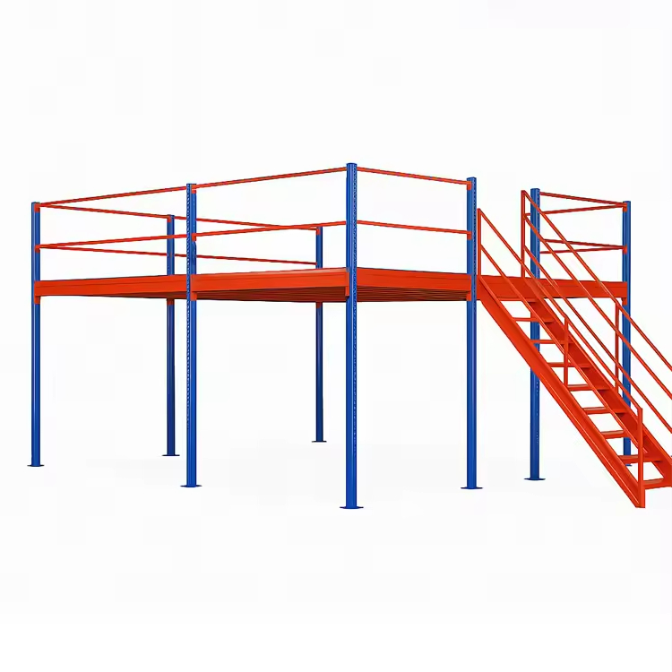 Heavy Duty Mezzanine Floor Racking System for Warehouse | 300~1000kg/m² Load | Free Design Support