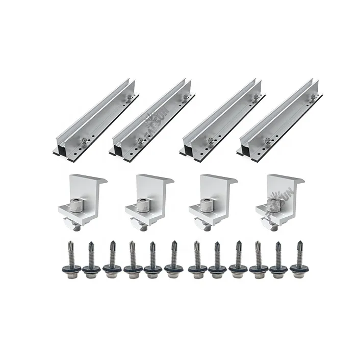 FarSun Solar Photovoltaic Install Structure PV Mounting System Railless Kit