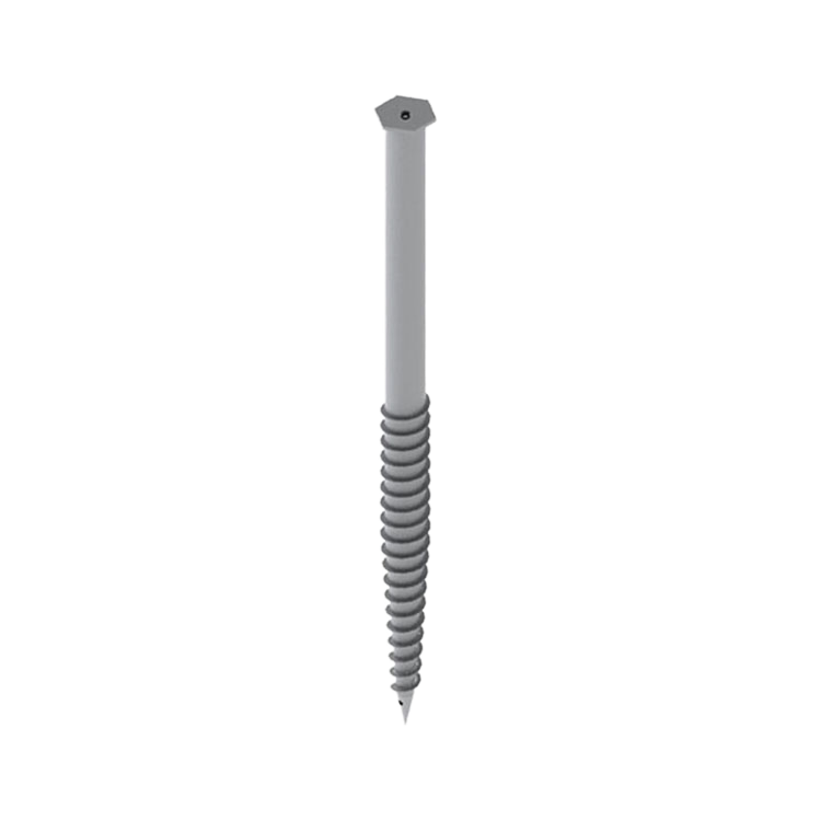 Solar Mounting Ground Screw Anchors for Foundations for Grounding Lug and Ground Anchor