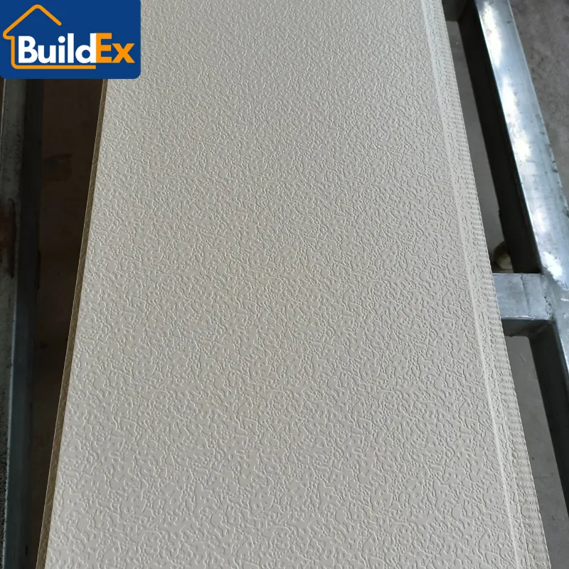 Wholesale 16mm Metal Carved Wall Panel Thermal Insulation Polyurethane Sandwich Board for Outdoor Wall Cladding