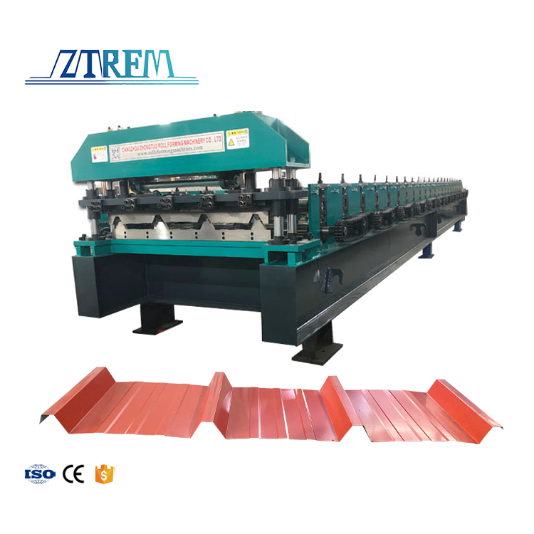 Low Cost Chile Peru South America Market Popular PPGI GI TR4 Metal Roof Tile Sheet Forming Machine