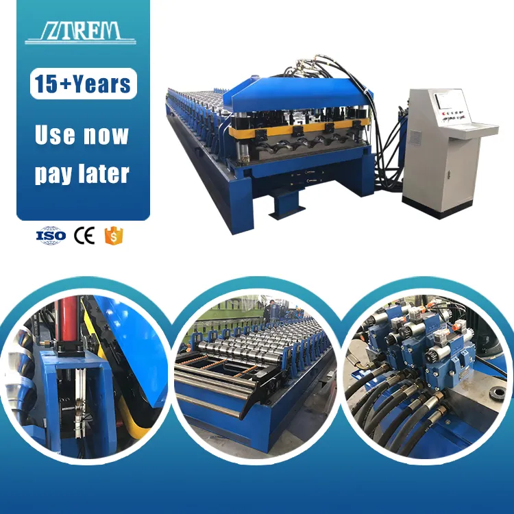 Customized Glazed Roofing Tile Roll Forming Machinery OEM ODM Motor Pump Gear Core Components High Productivity CE ISO Certified 6-8m/min+7.5KW (IE4)