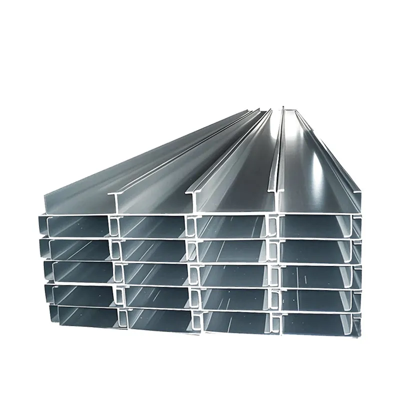 Building Materials C-Shaped Galvanized Aluminium Angle Bar ASTM A123 with Welding and Cutting Services Aluminum Profile Handle